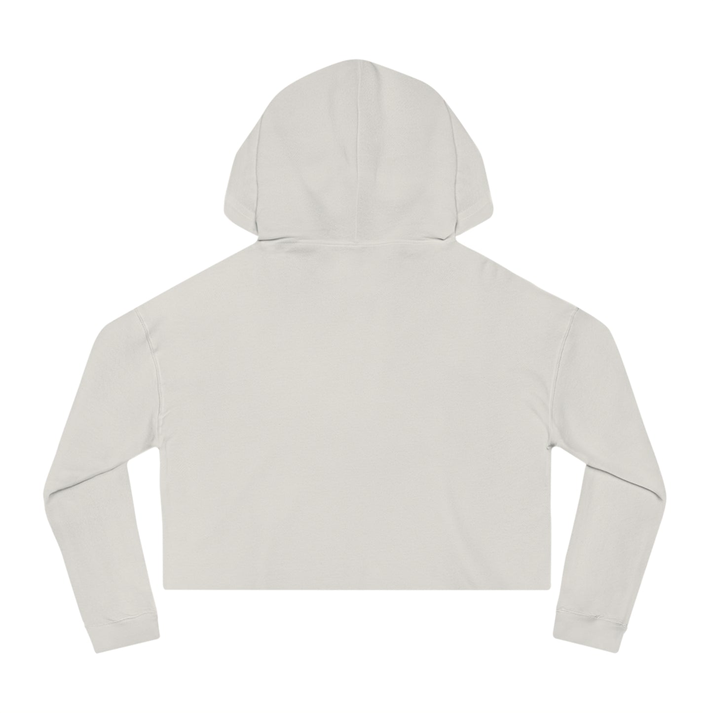 (Women’s) Cropped Hooded Sweatshirt - "Flight Crew" Design
