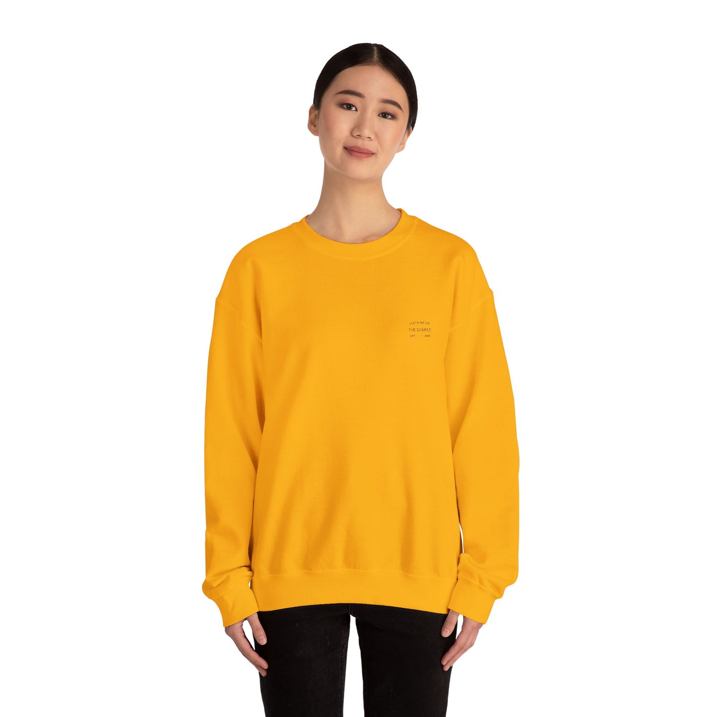 Crewneck Sweatshirt - “The Sample Clothing Co.” Design