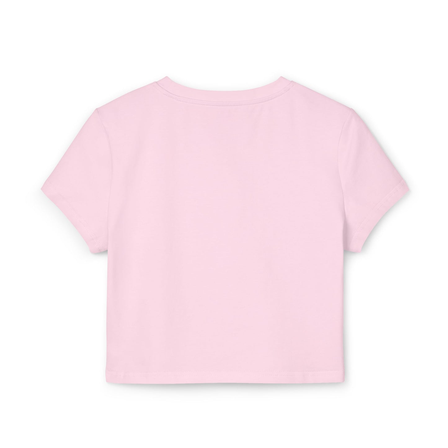 Women's Cropped Baby Tee - "Flight Crew" Design