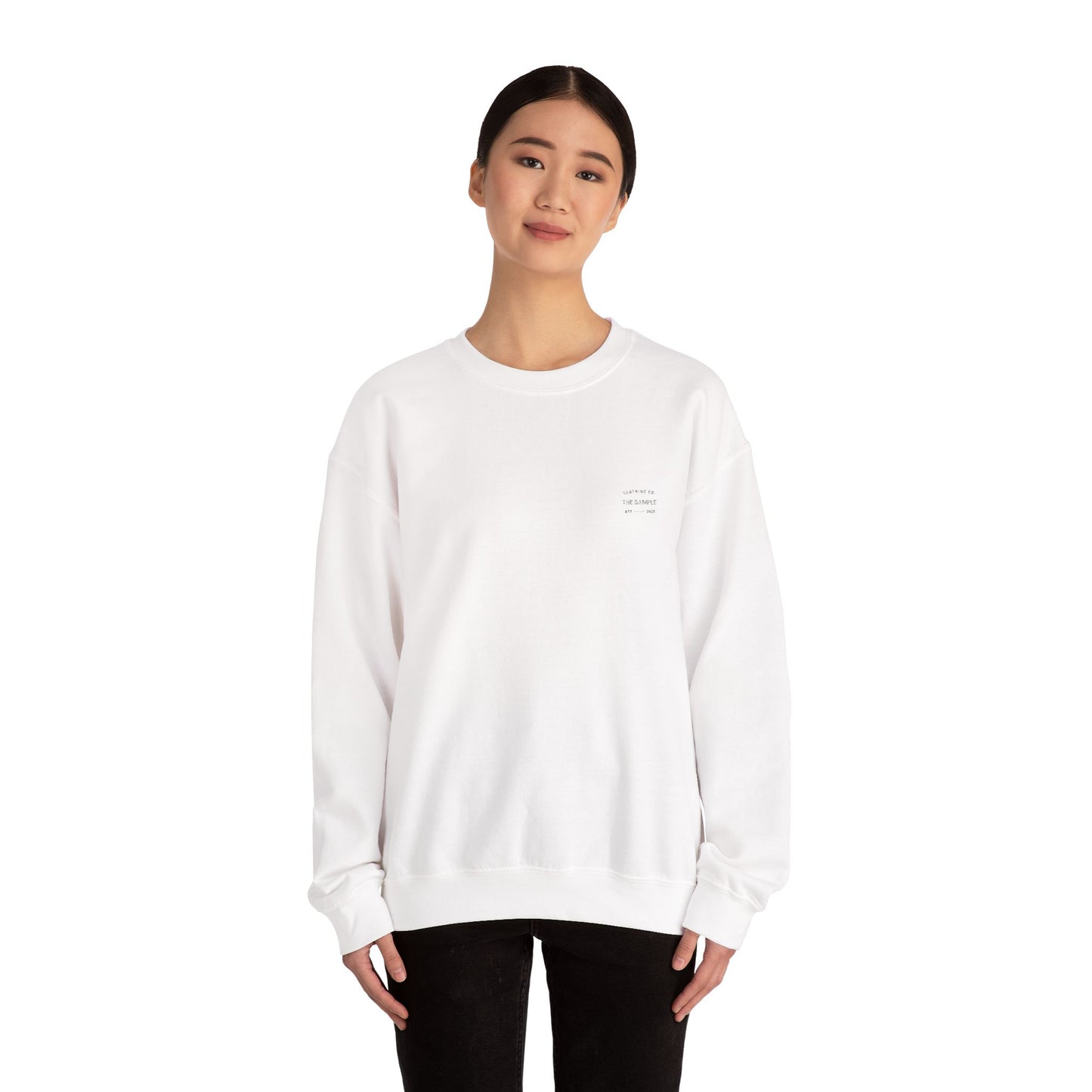 Crewneck Sweatshirt - “The Sample Clothing Co.” Design