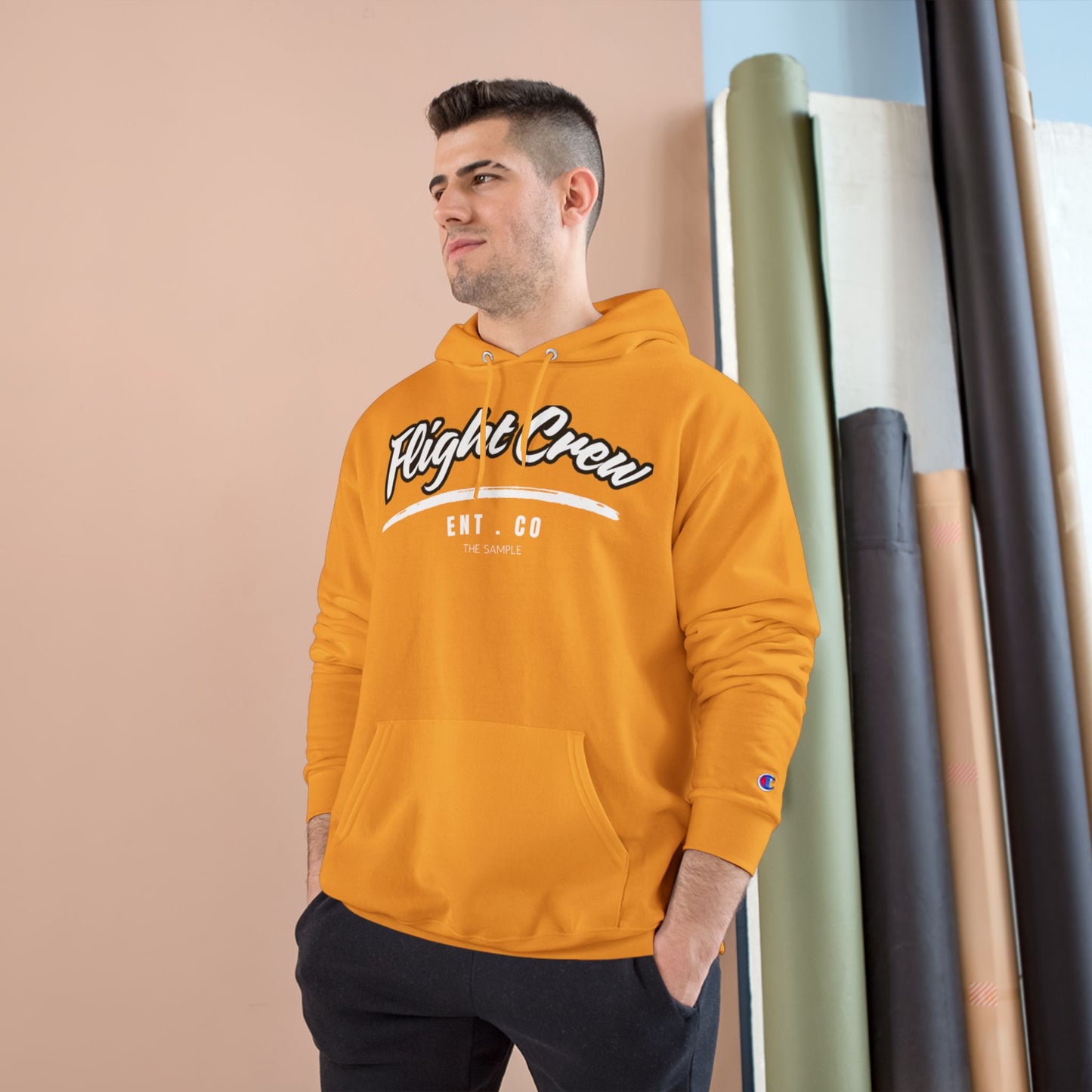 Champion Hoodie - "Flight Crew" Design