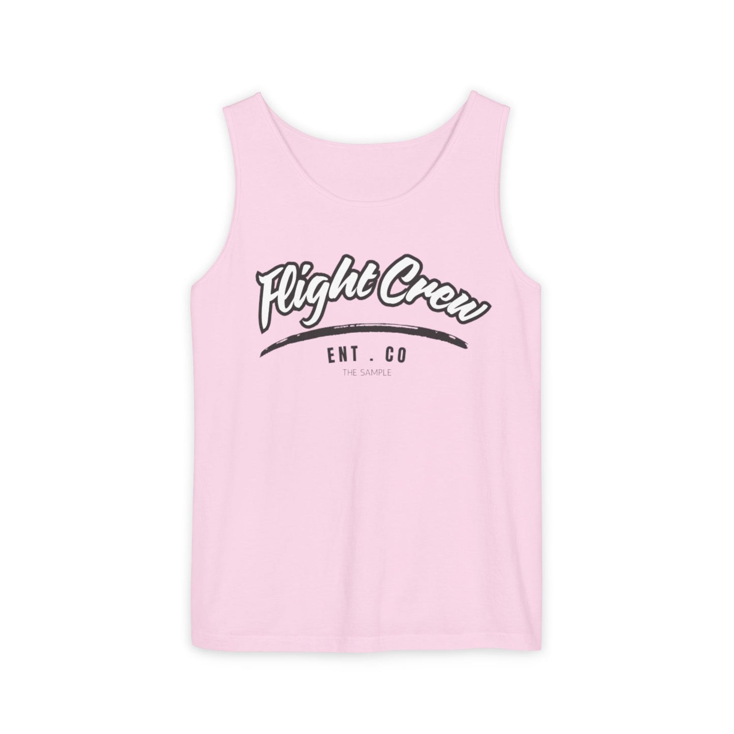 Unisex Garmented-Tank Top - "Flight Crew" Design