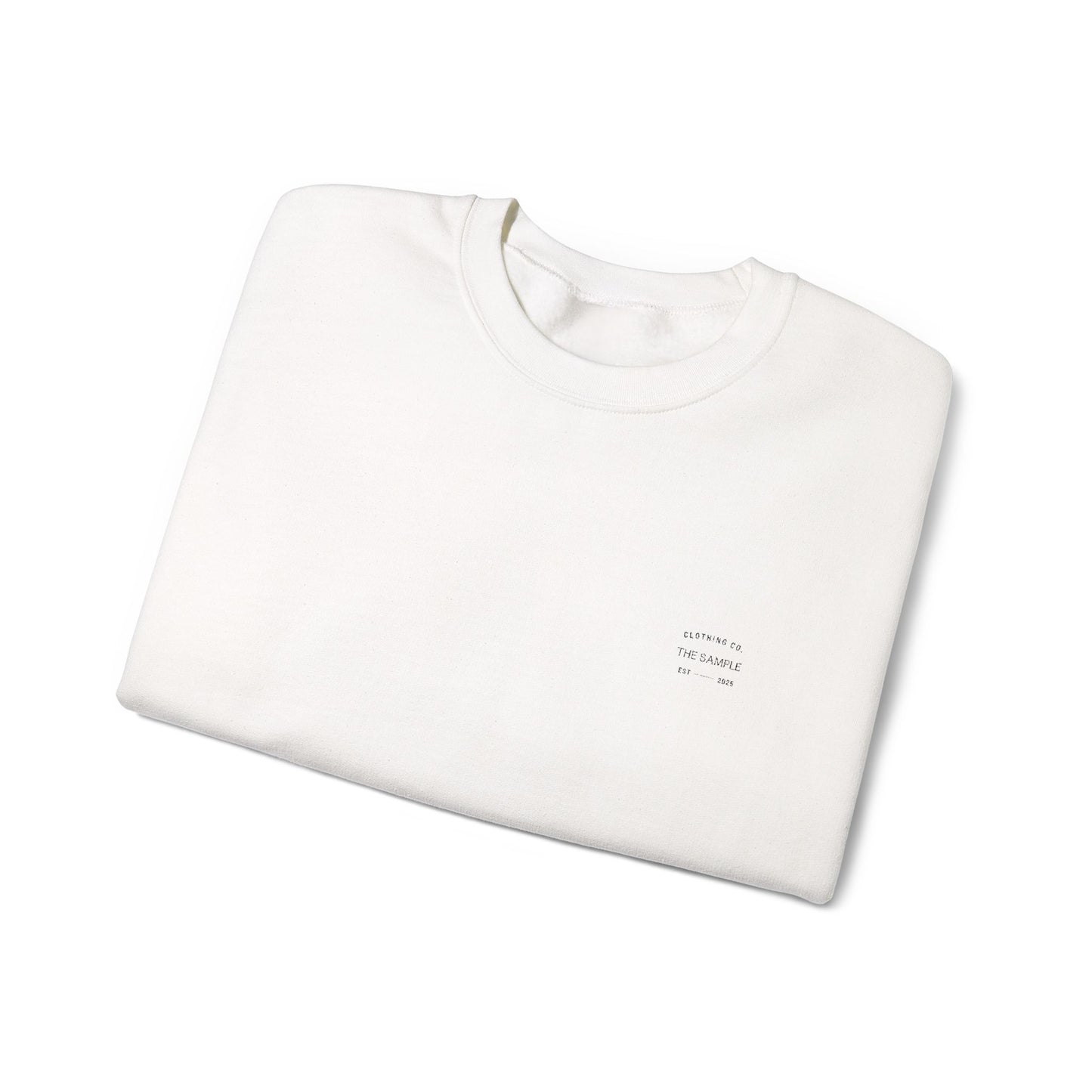 Crewneck Sweatshirt - “The Sample Clothing Co.” Design