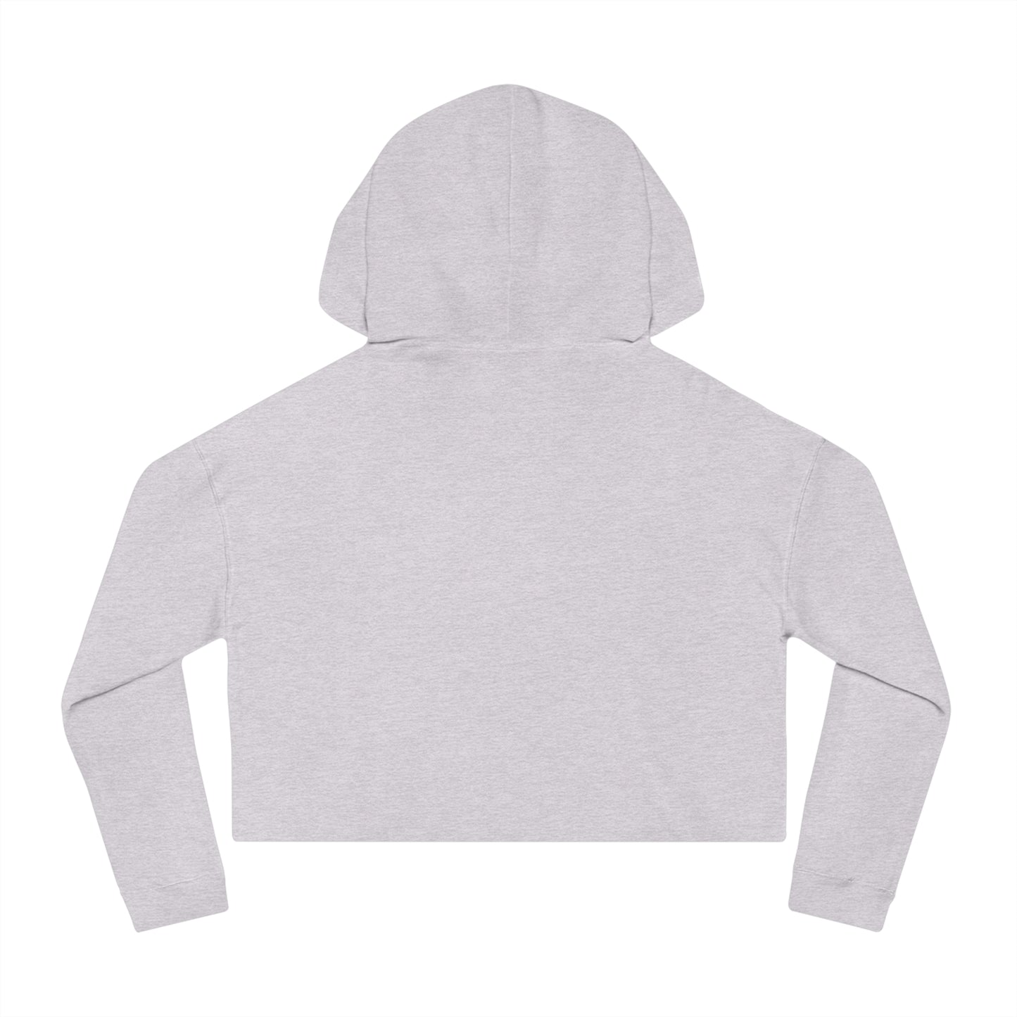 (Women’s) Cropped Hooded Sweatshirt - "Flight Crew" Design