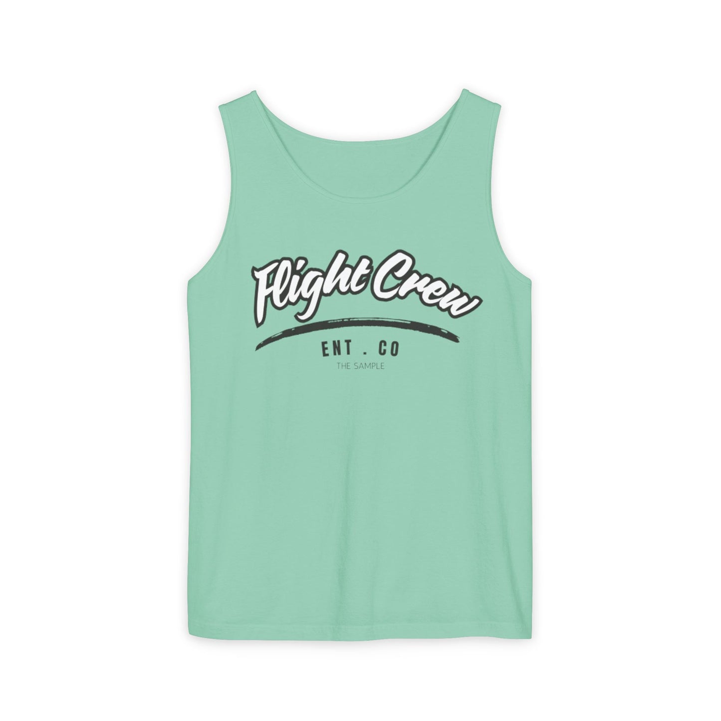 Unisex Garmented-Tank Top - "Flight Crew" Design