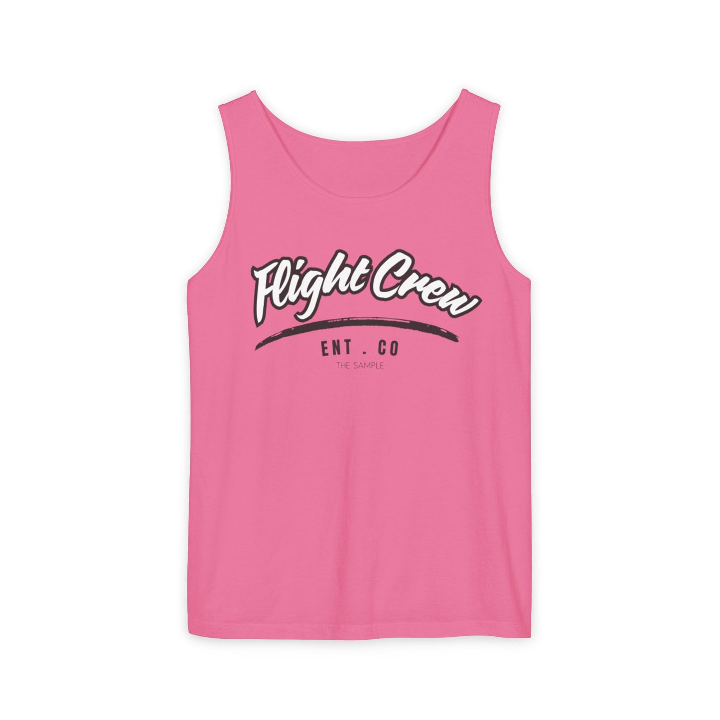 Unisex Garmented-Tank Top - "Flight Crew" Design