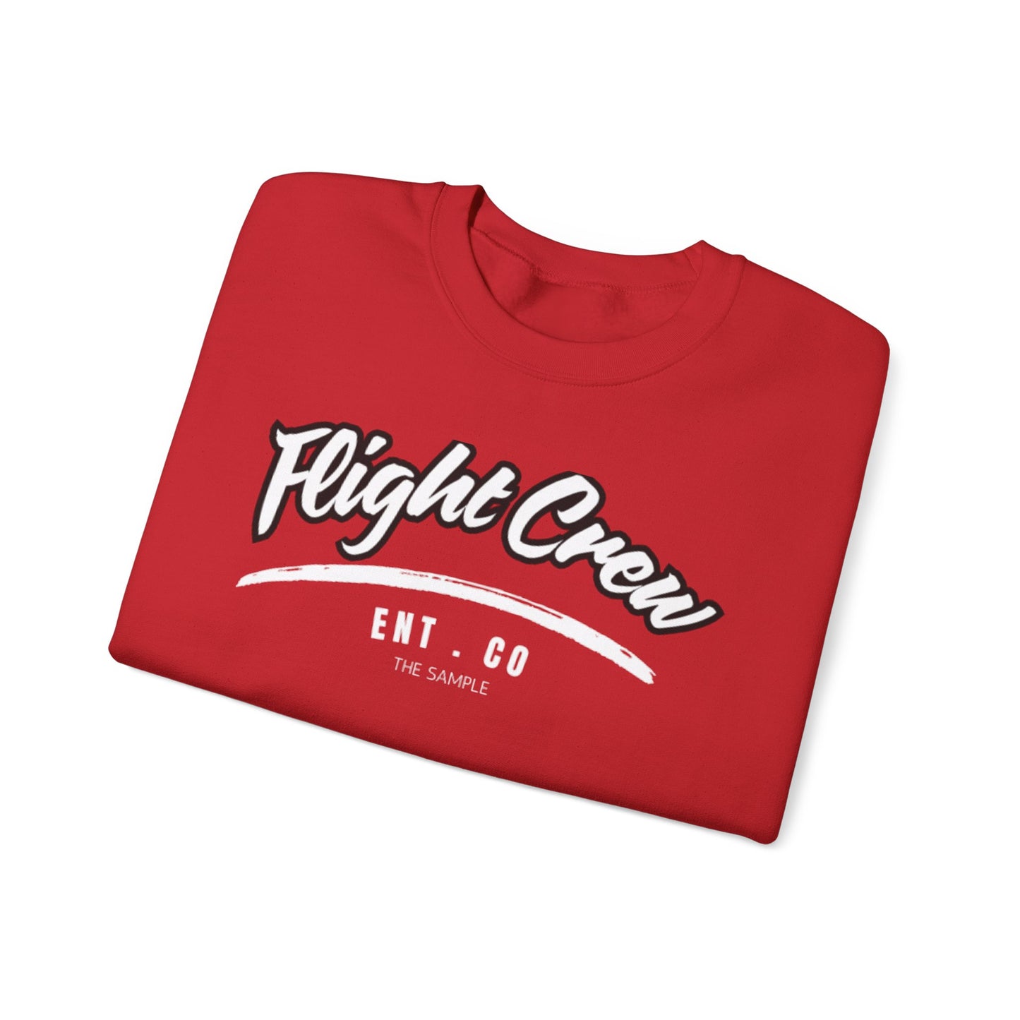 Unisex Heavy Blend™ Crewneck Sweatshirt - "Flight Crew" Design