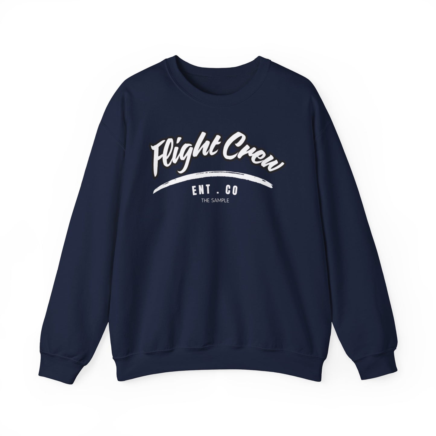 Unisex Heavy Blend™ Crewneck Sweatshirt - "Flight Crew" Design