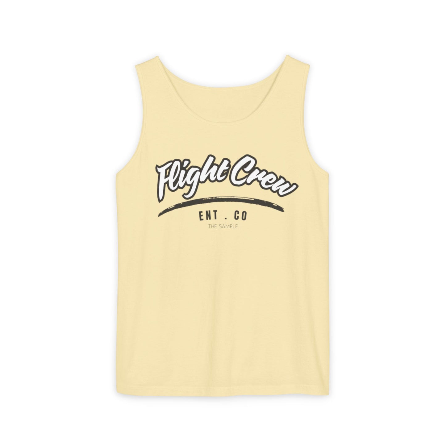 Unisex Garmented-Tank Top - "Flight Crew" Design