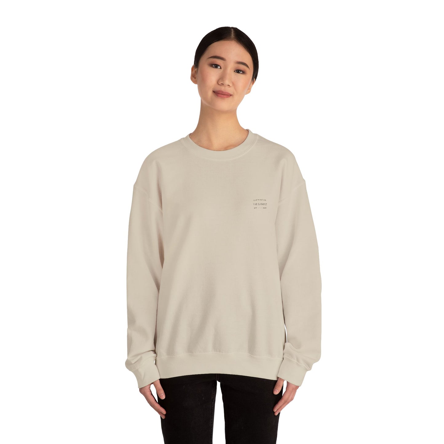 Crewneck Sweatshirt - “The Sample Clothing Co.” Design