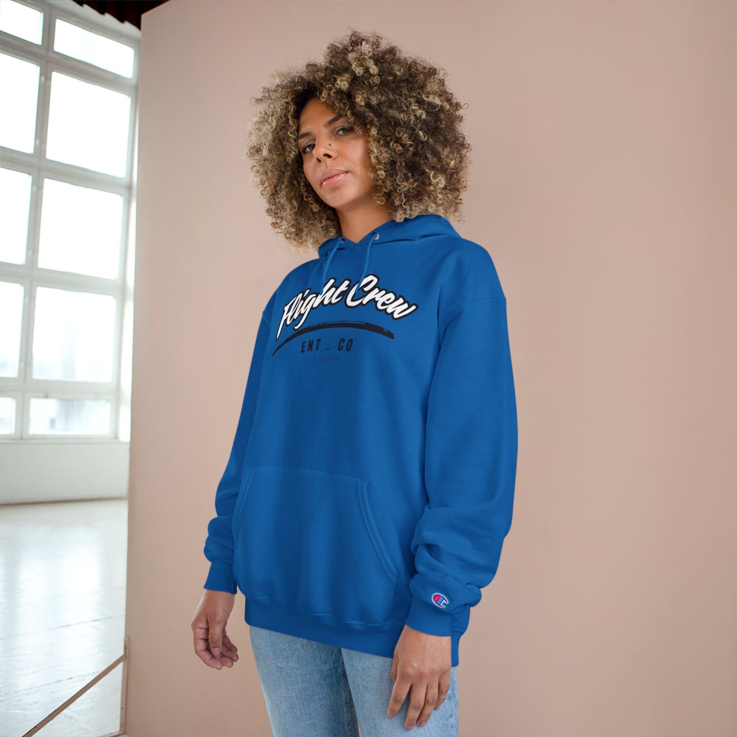 Champion Hoodie - "Flight Crew" Design