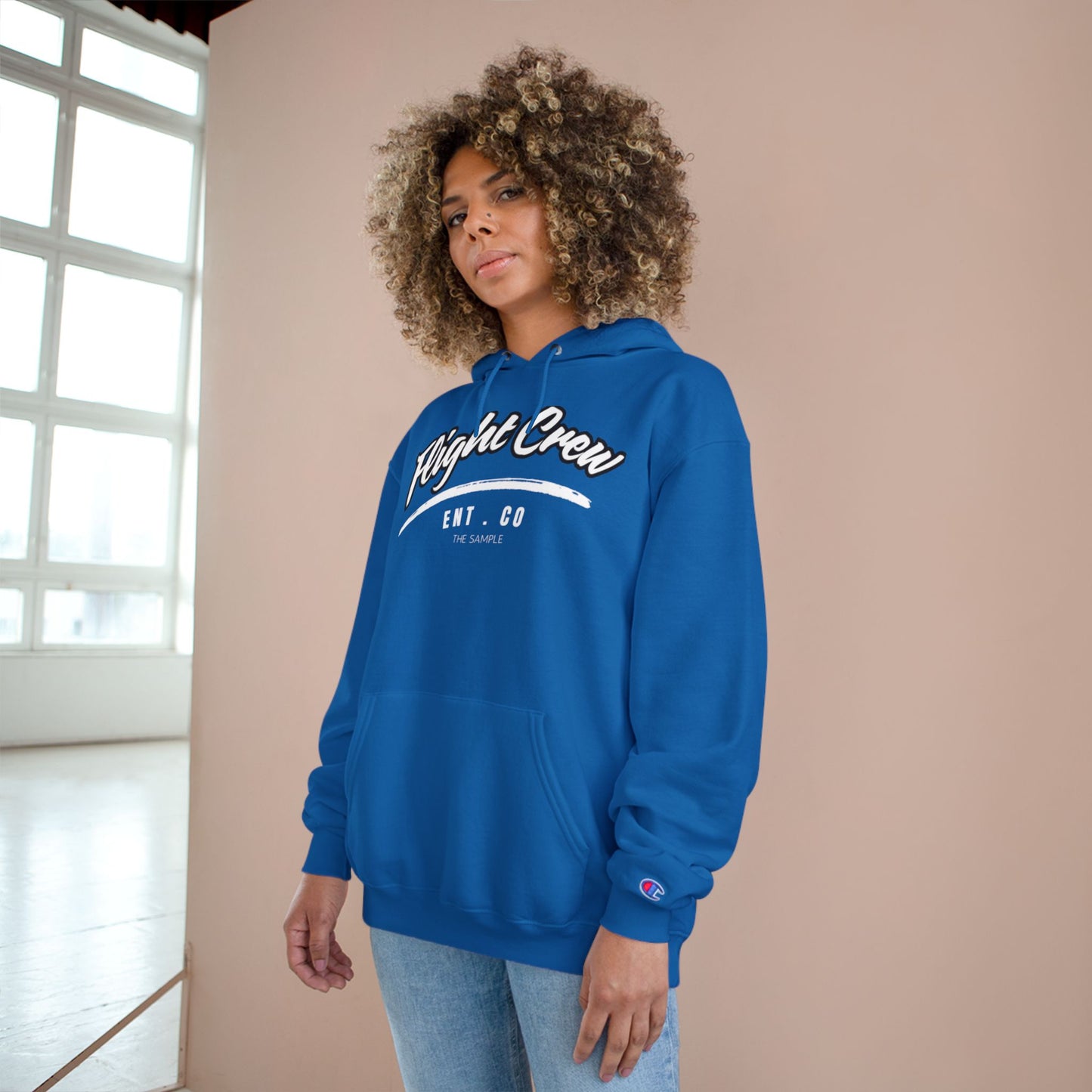 Champion Hoodie - "Flight Crew" Design