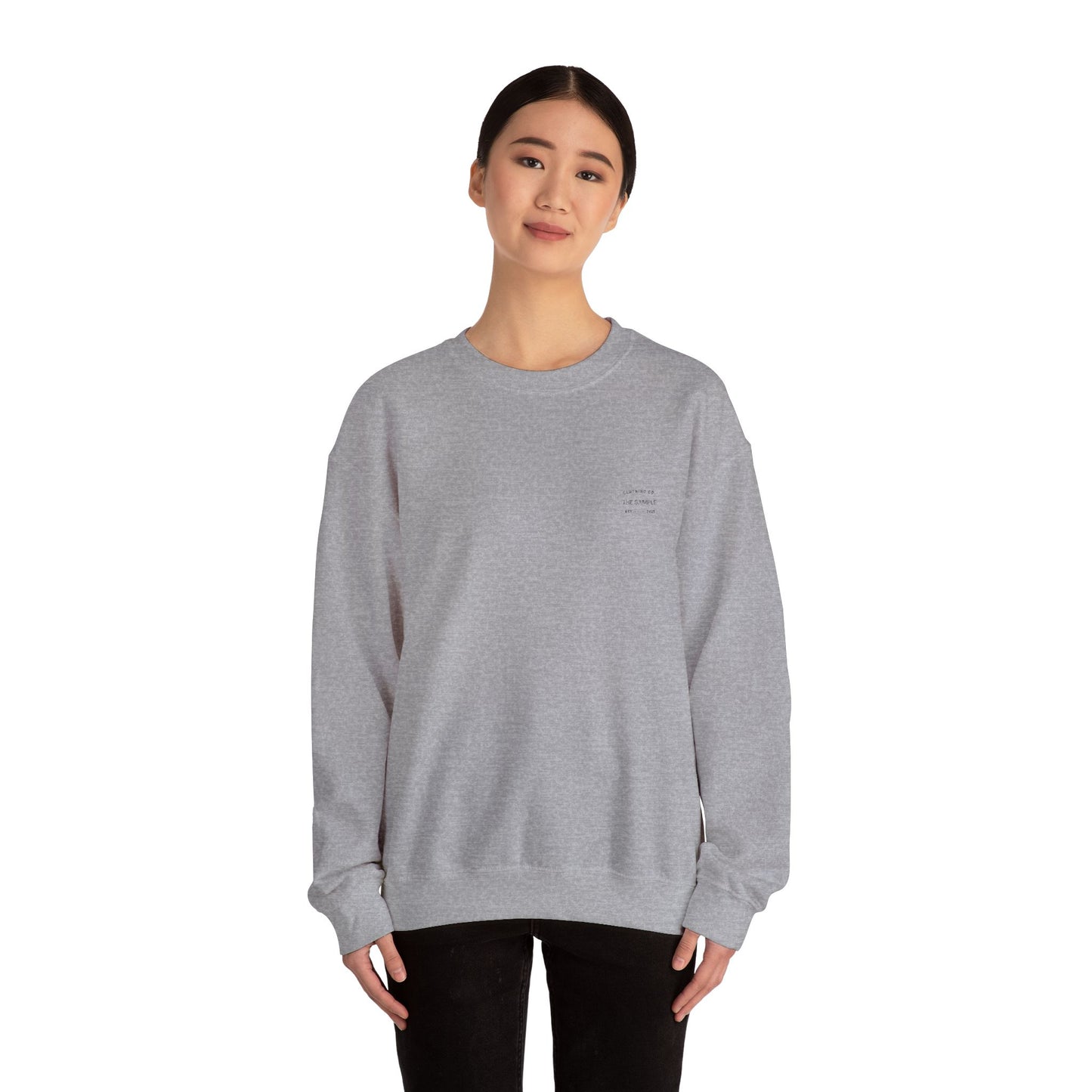 Crewneck Sweatshirt - “The Sample Clothing Co.” Design