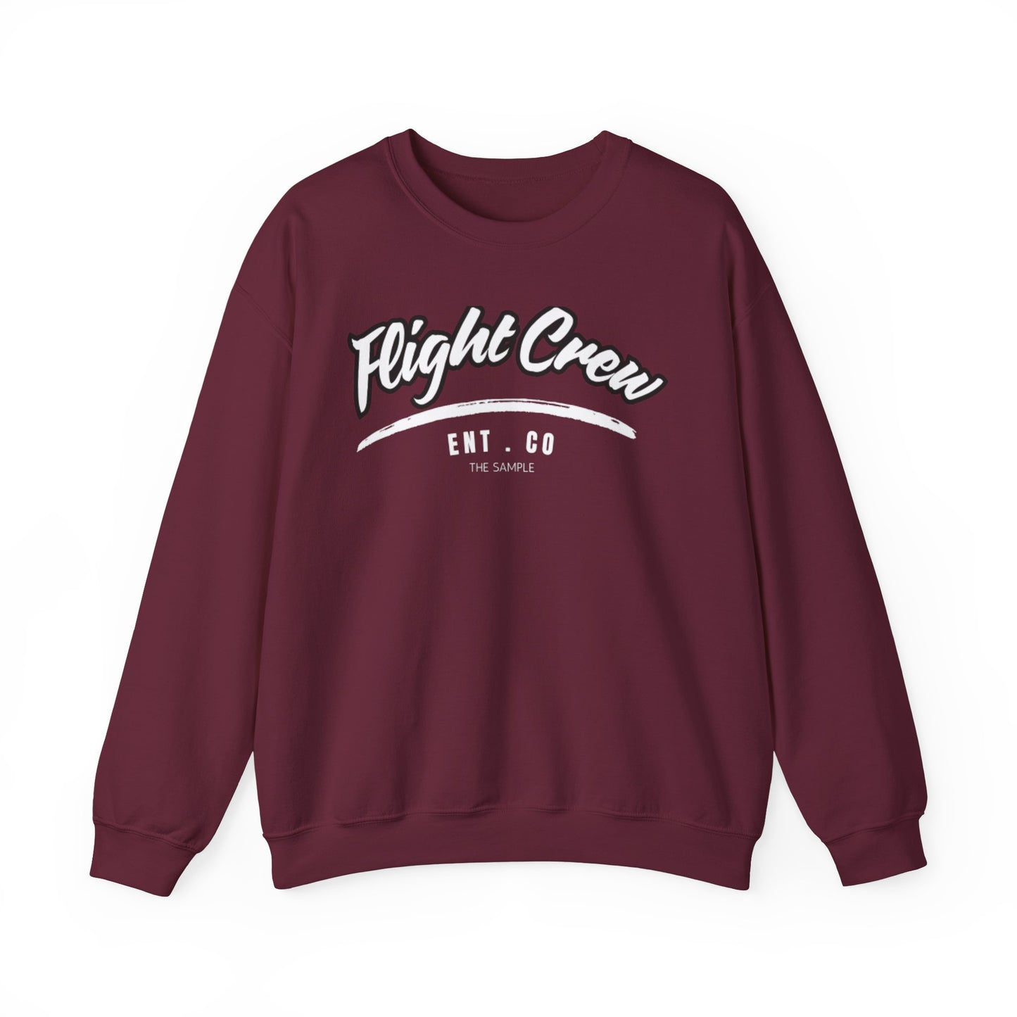 Unisex Heavy Blend™ Crewneck Sweatshirt - "Flight Crew" Design