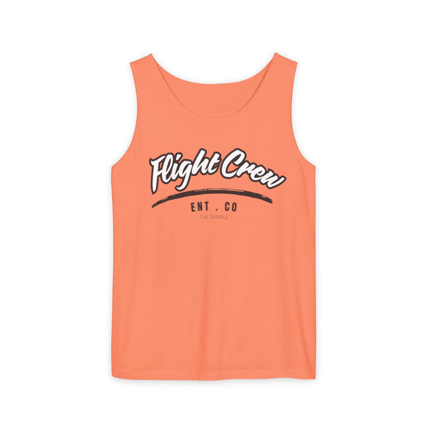 Unisex Garmented-Tank Top - "Flight Crew" Design
