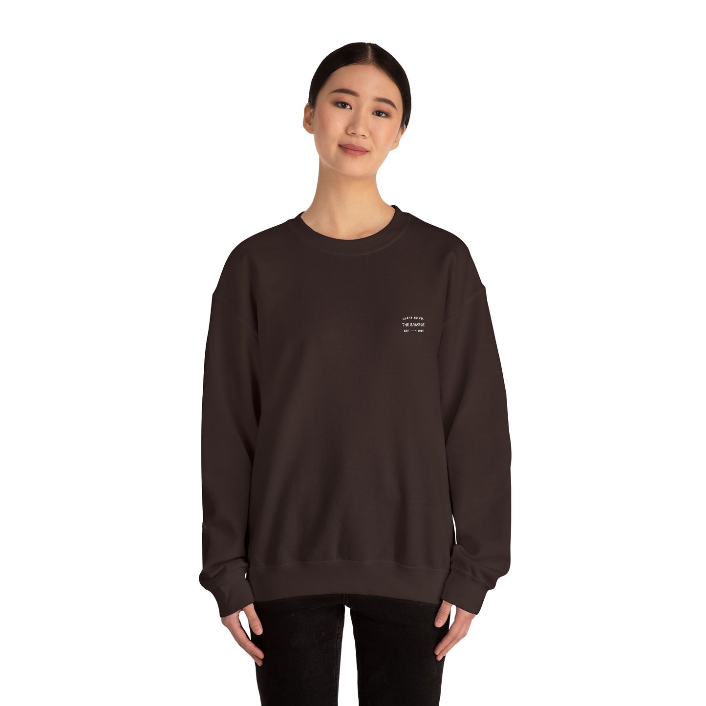 Crewneck Sweatshirt - “The Sample Clothing Co.” Design