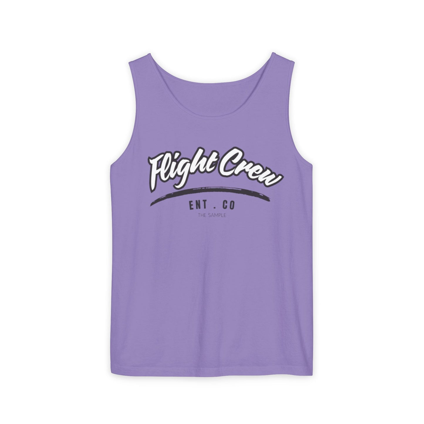 Unisex Garmented-Tank Top - "Flight Crew" Design