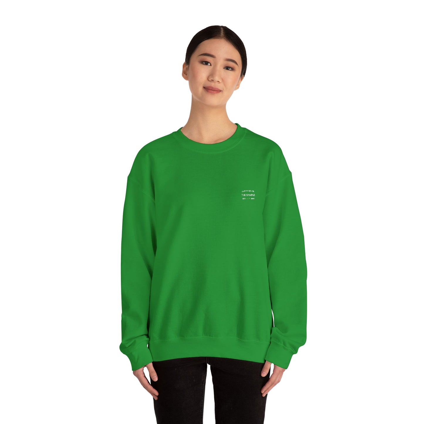 Crewneck Sweatshirt - “The Sample Clothing Co.” Design
