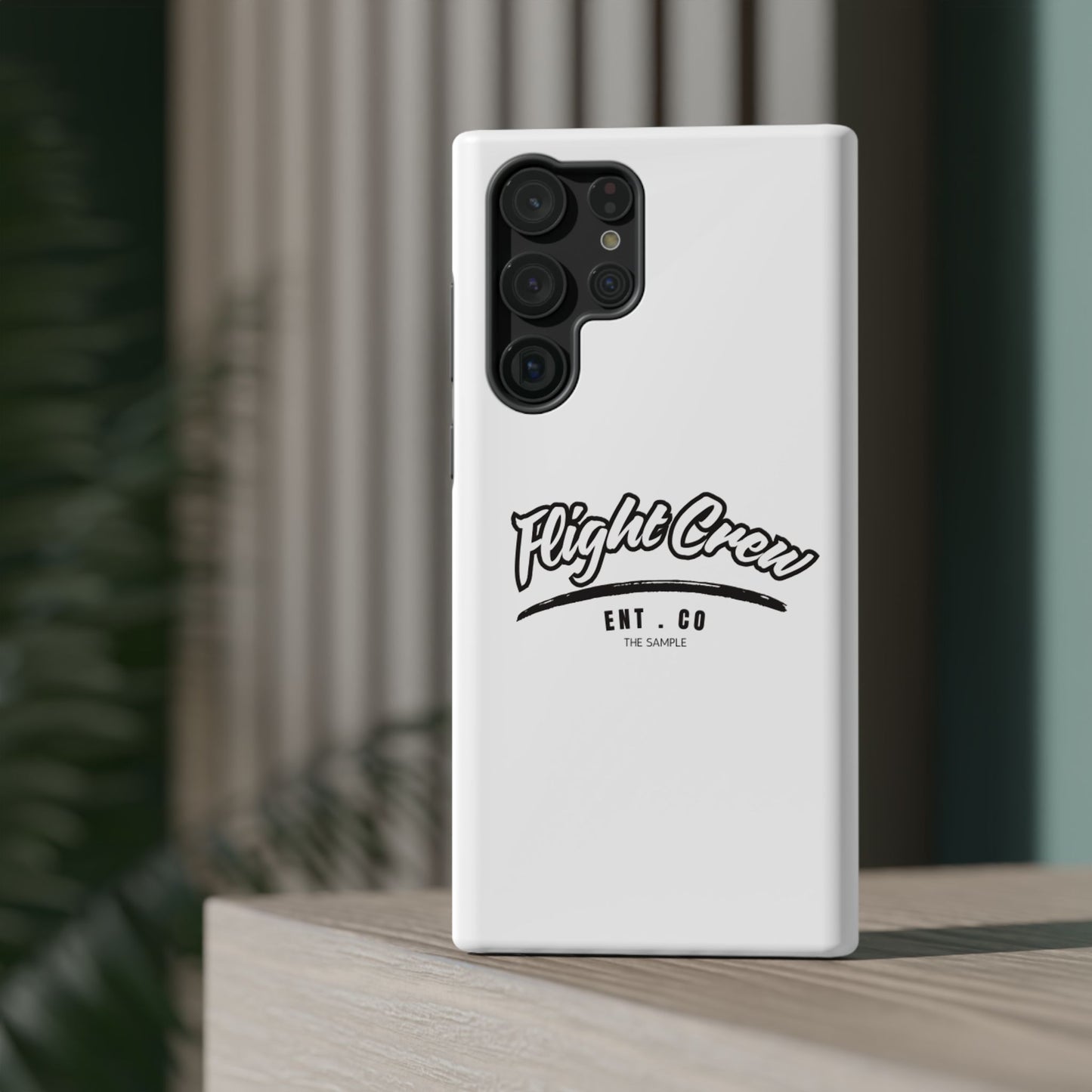 Impact-Resistant Phone Case - "Flight Crew" Design