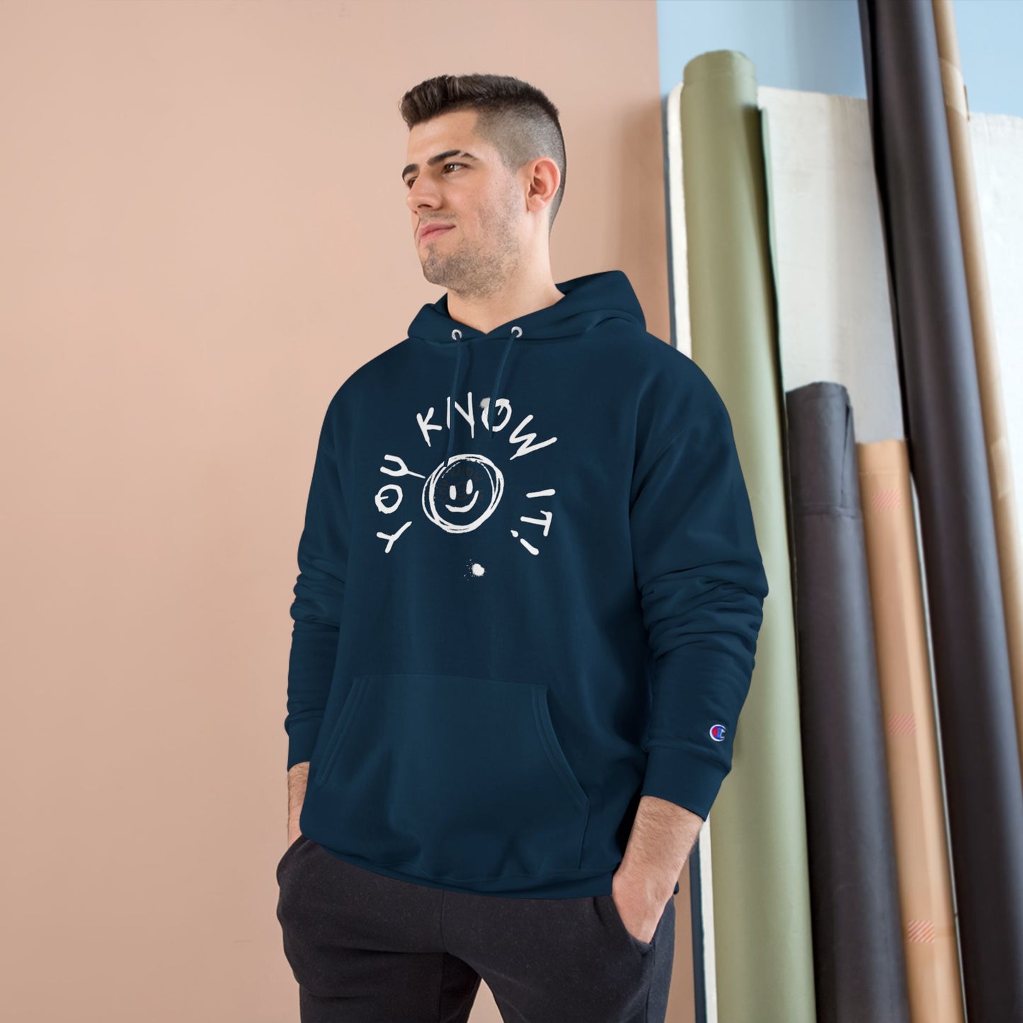 Champion Hoodie - 'You Know It!' Casual Sweatshirt for Everyday Comfort