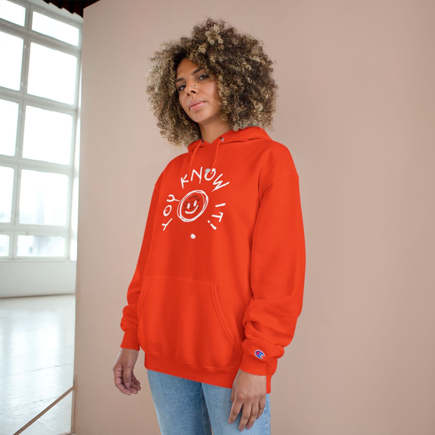 Champion Hoodie - 'You Know It!' Casual Sweatshirt for Everyday Comfort