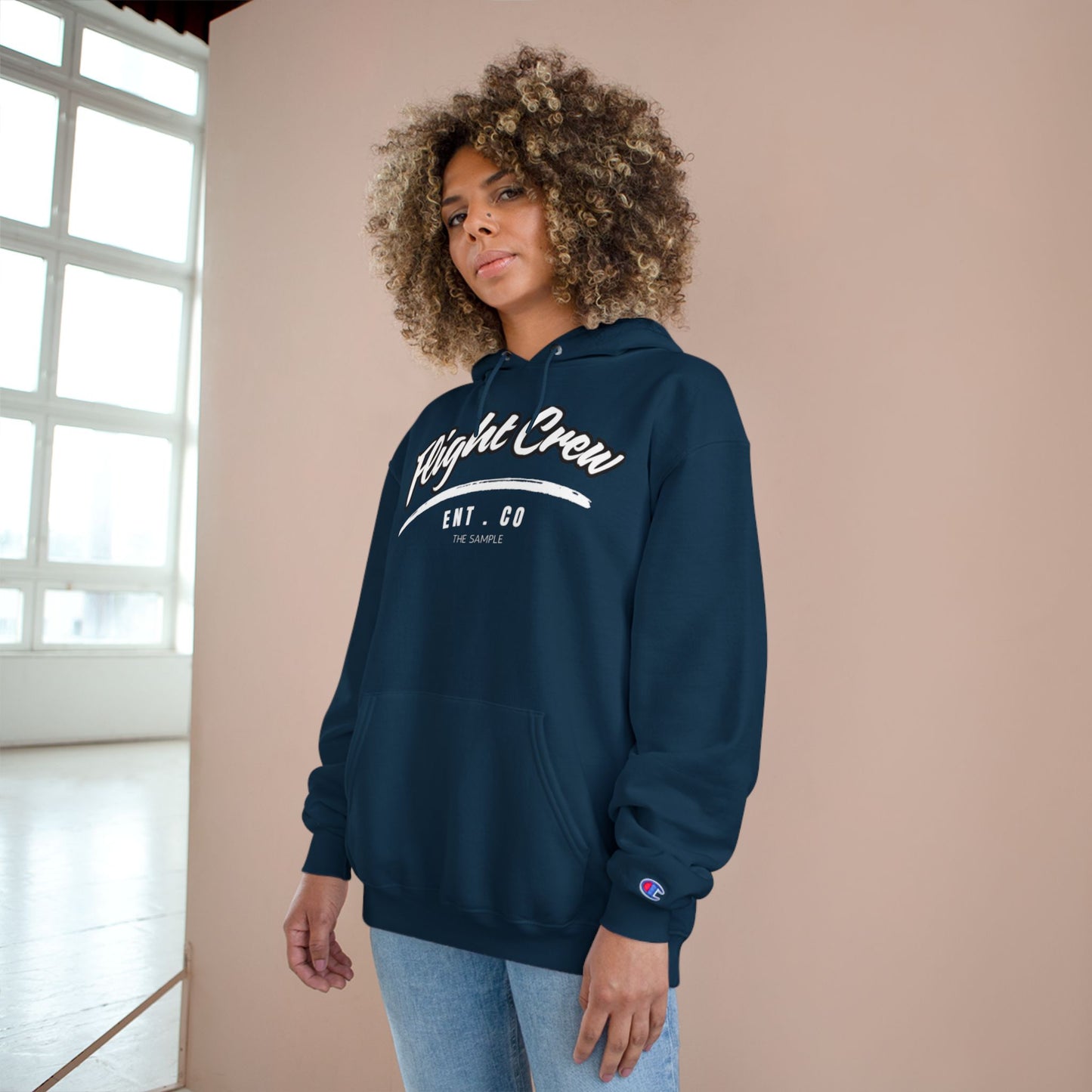 Champion Hoodie - "Flight Crew" Design