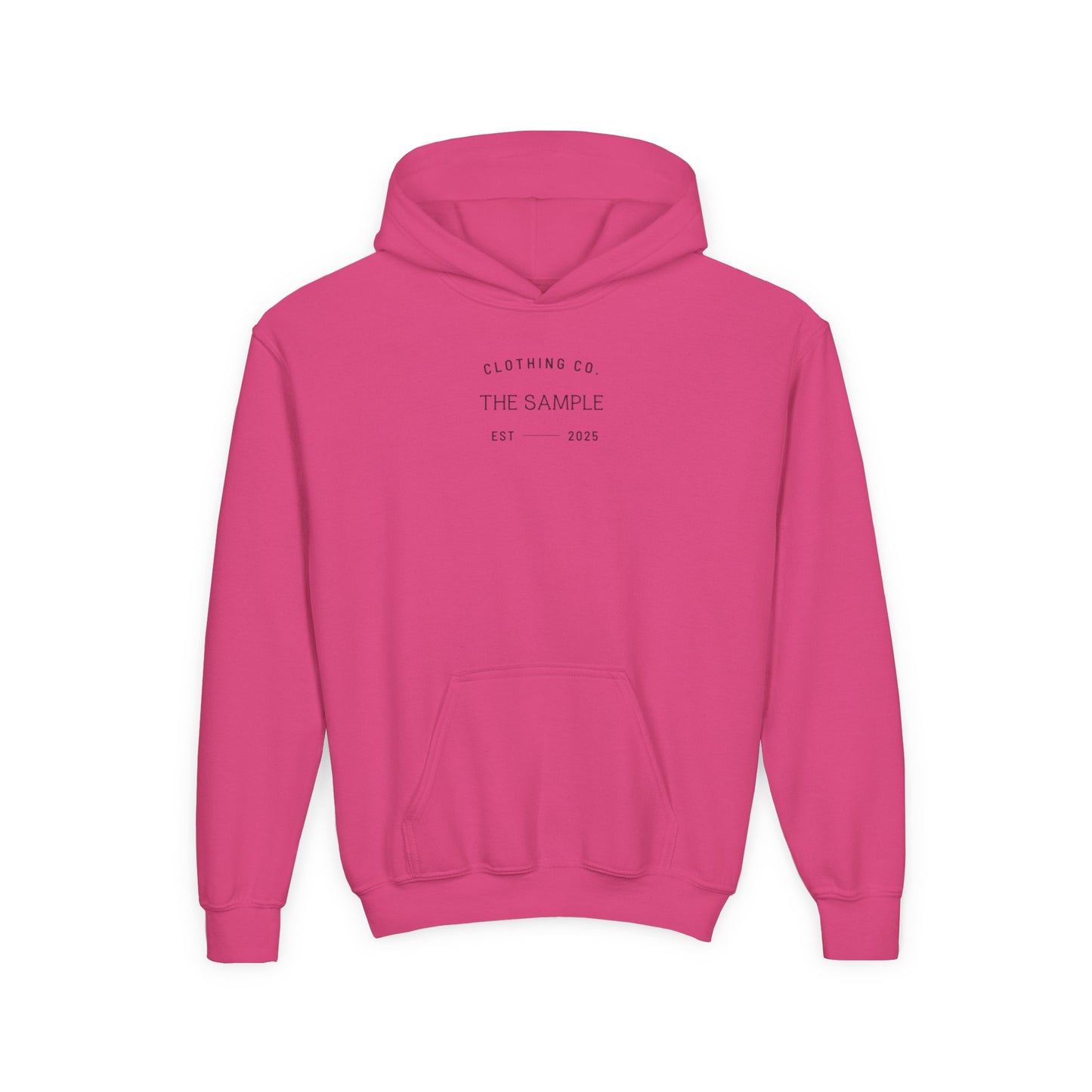 (Youth) Heavy Blend Hooded Sweatshirt - "The Sample Clothing Co. Collective" Design