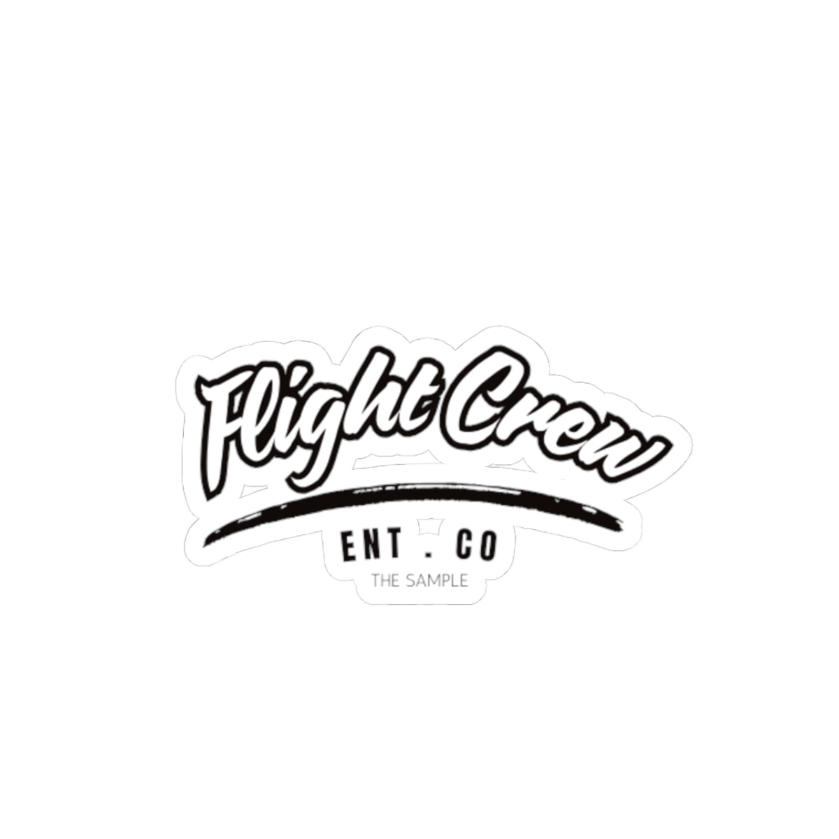 Vinyl Decal Stickers - "Flight Crew" Design