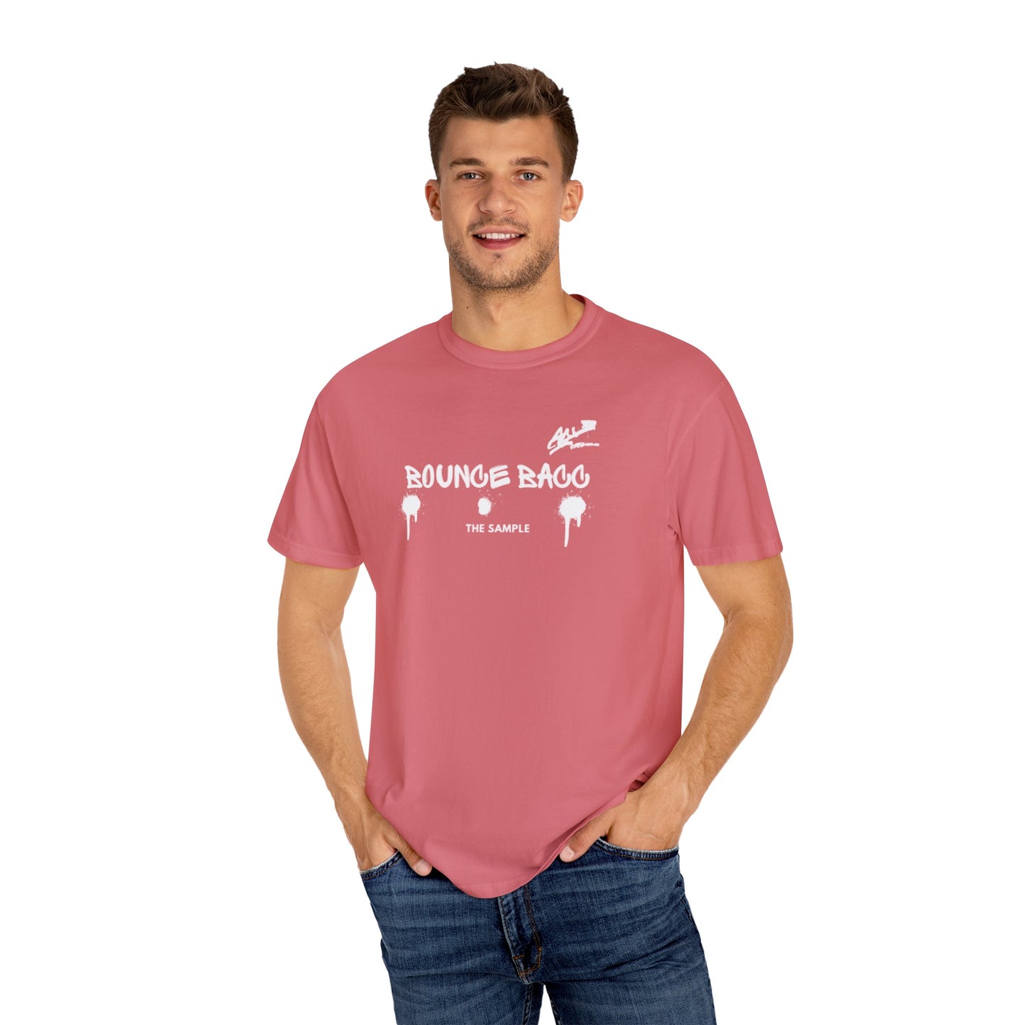 “Bounce Bacc” Unisex Garment-Dyed T-Shirt - Soft, Trendy Style for Everyday Wear