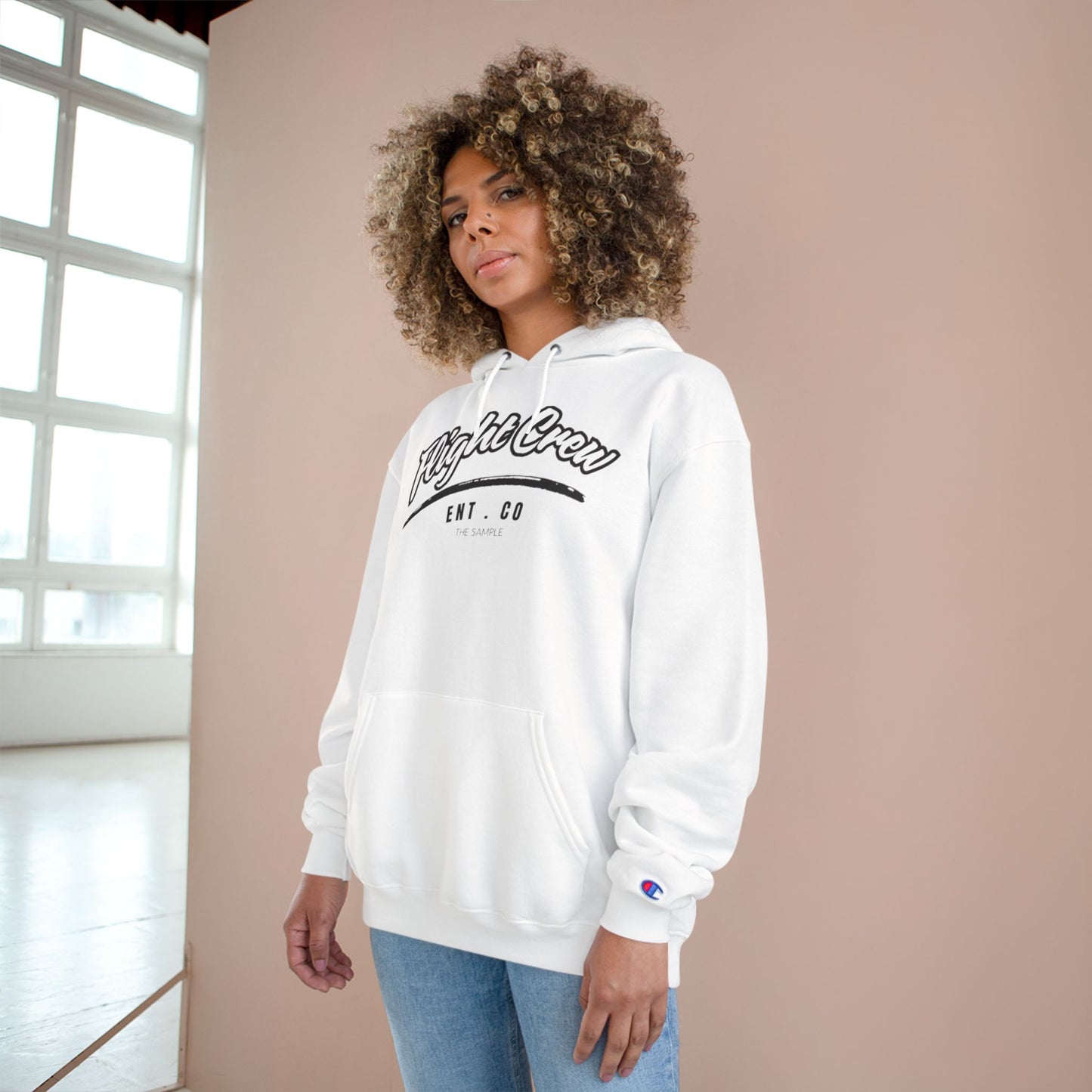 Champion Hoodie - "Flight Crew" Design