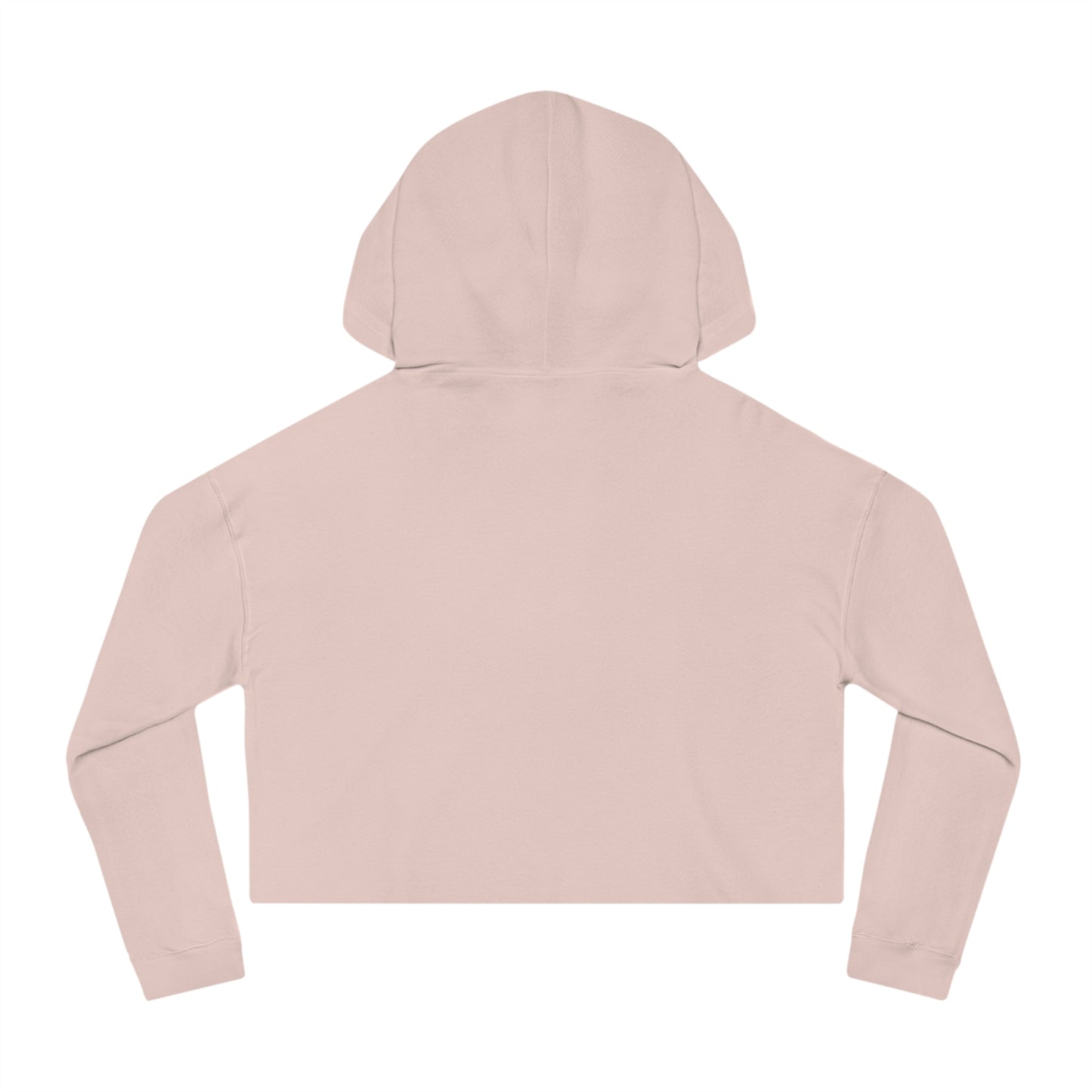 (Women’s) Cropped Hooded Sweatshirt - "Flight Crew" Design