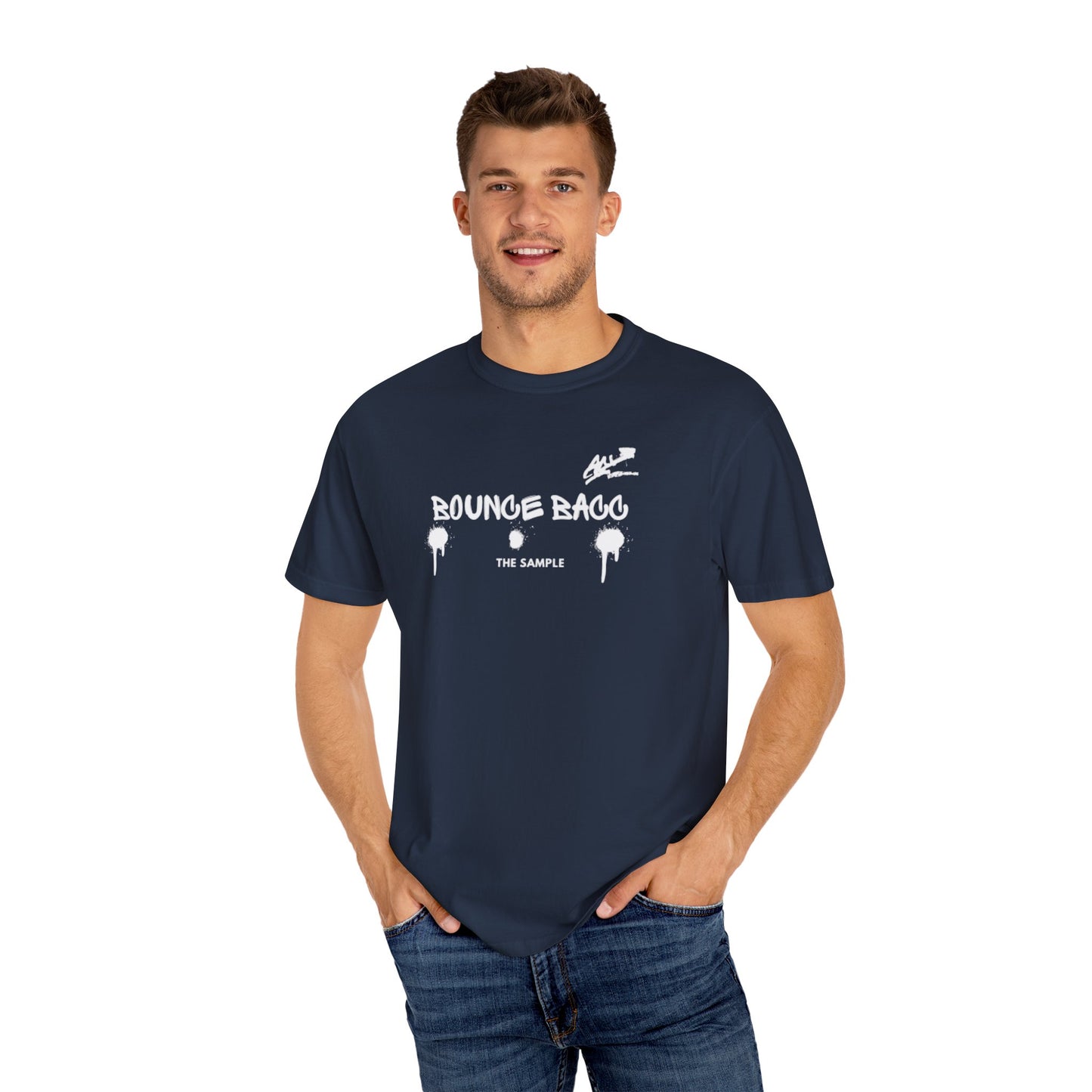 “Bounce Bacc” Unisex Garment-Dyed T-Shirt - Soft, Trendy Style for Everyday Wear
