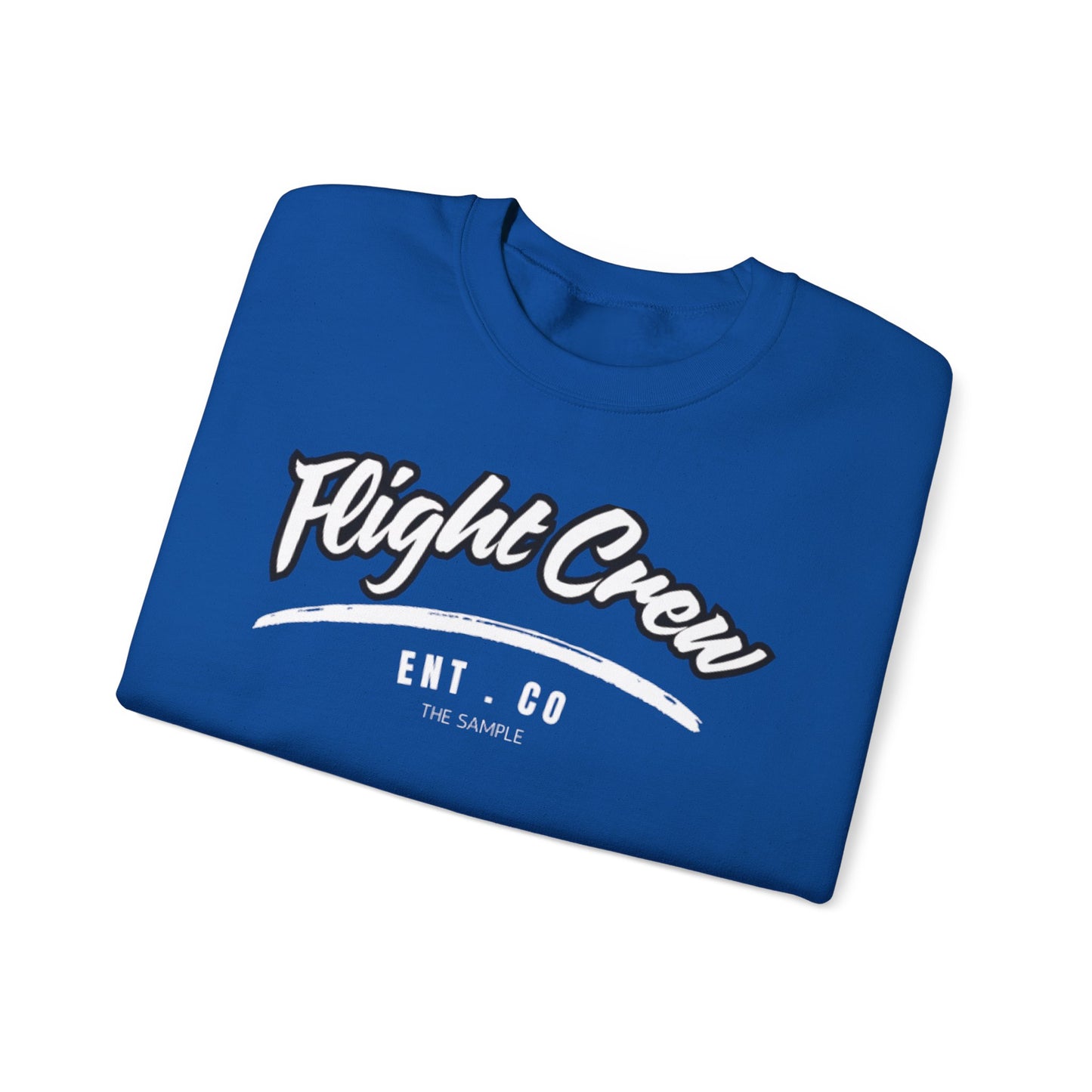 Unisex Heavy Blend™ Crewneck Sweatshirt - "Flight Crew" Design