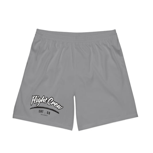 Men's Elastic Beach Shorts - "Flight Crew" Design