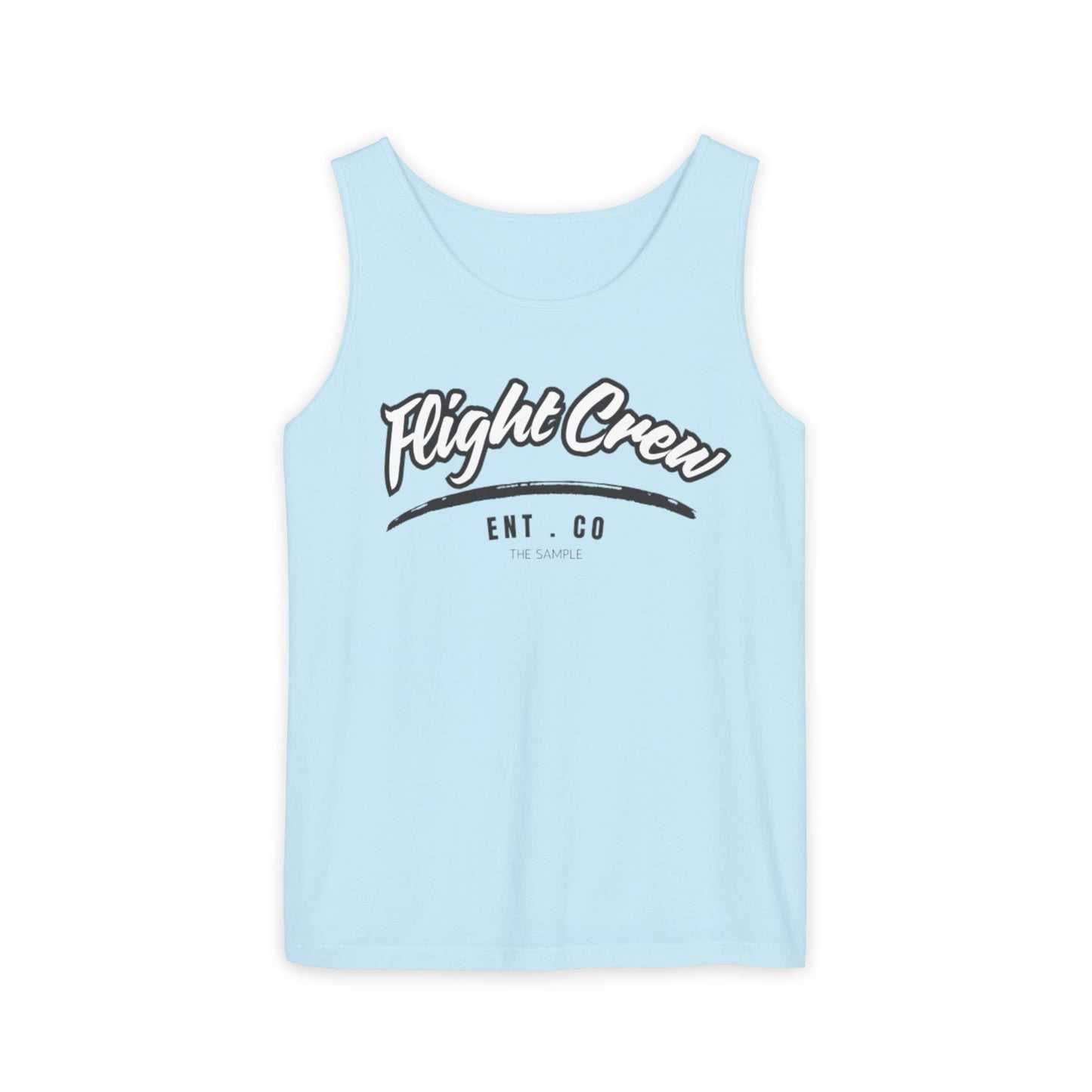 Unisex Garmented-Tank Top - "Flight Crew" Design